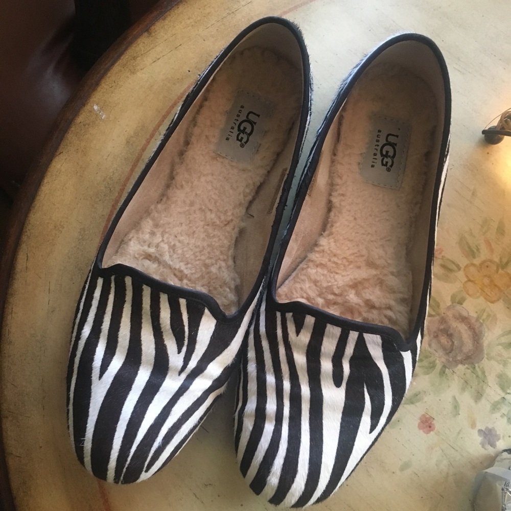 Ugg zebra flats
